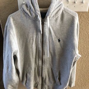 Zip Up Polo Sweater